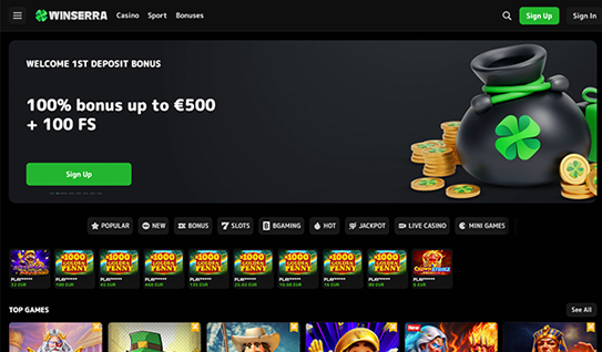 Page Casino Overview Image