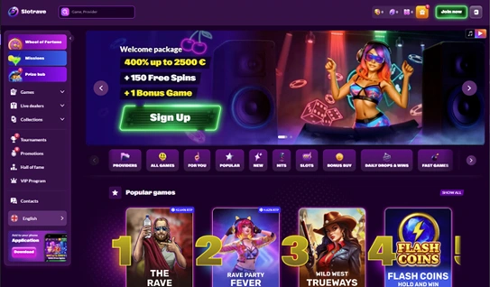 Page Casino Overview Image
