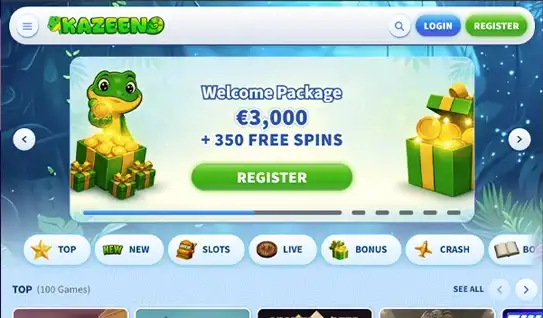 Page Casino Overview Image