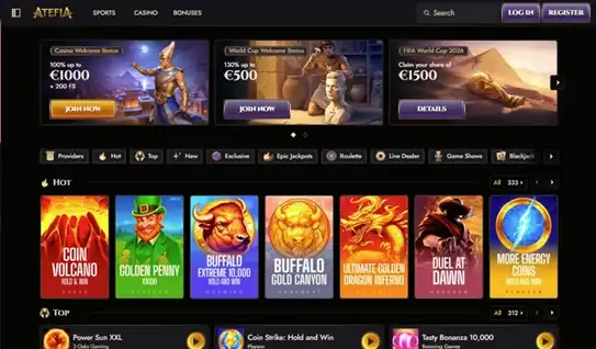 Page Casino Overview Image