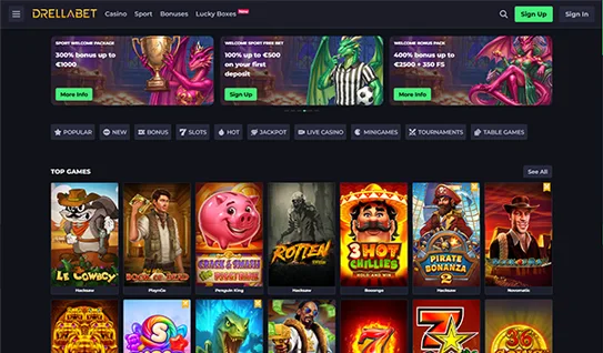 Page Casino Overview Image