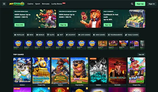 Page Casino Overview Image