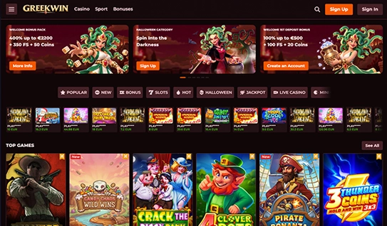 Page Casino Overview Image