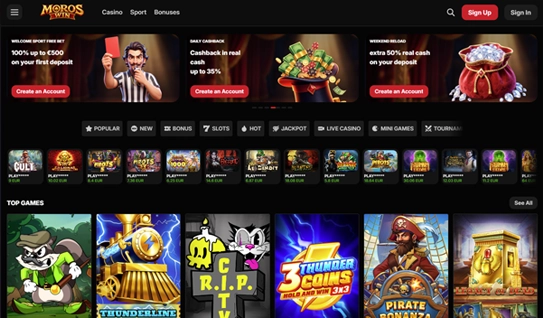 Page Casino Overview Image